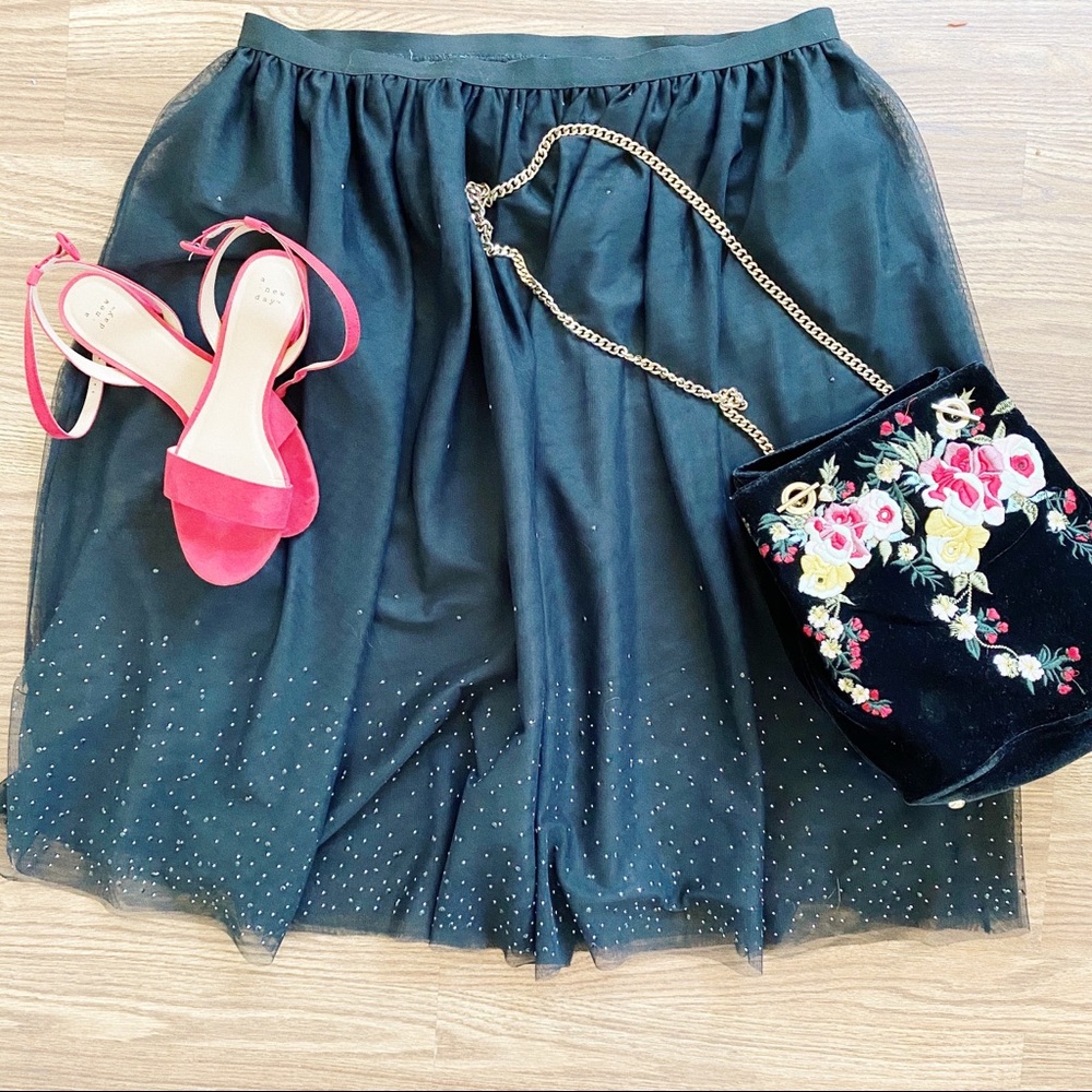 A New Day Tulle Midi Skirt
